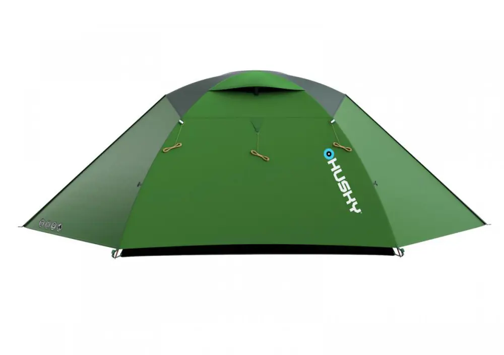 HUSKY Bright 4 Kişilik 4 Mevsim Kamp Çadırı Yeşil