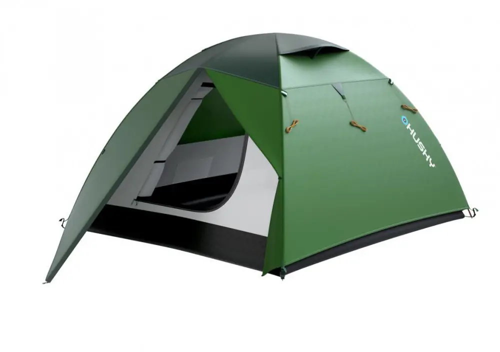 HUSKY Bright 4 Kişilik 4 Mevsim Kamp Çadırı Yeşil