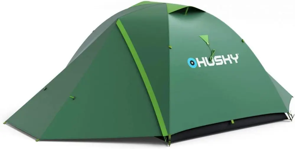 HUSKY Burton 2+1 Kişilik 3 Mevsim Kamp Çadırı Yeşil