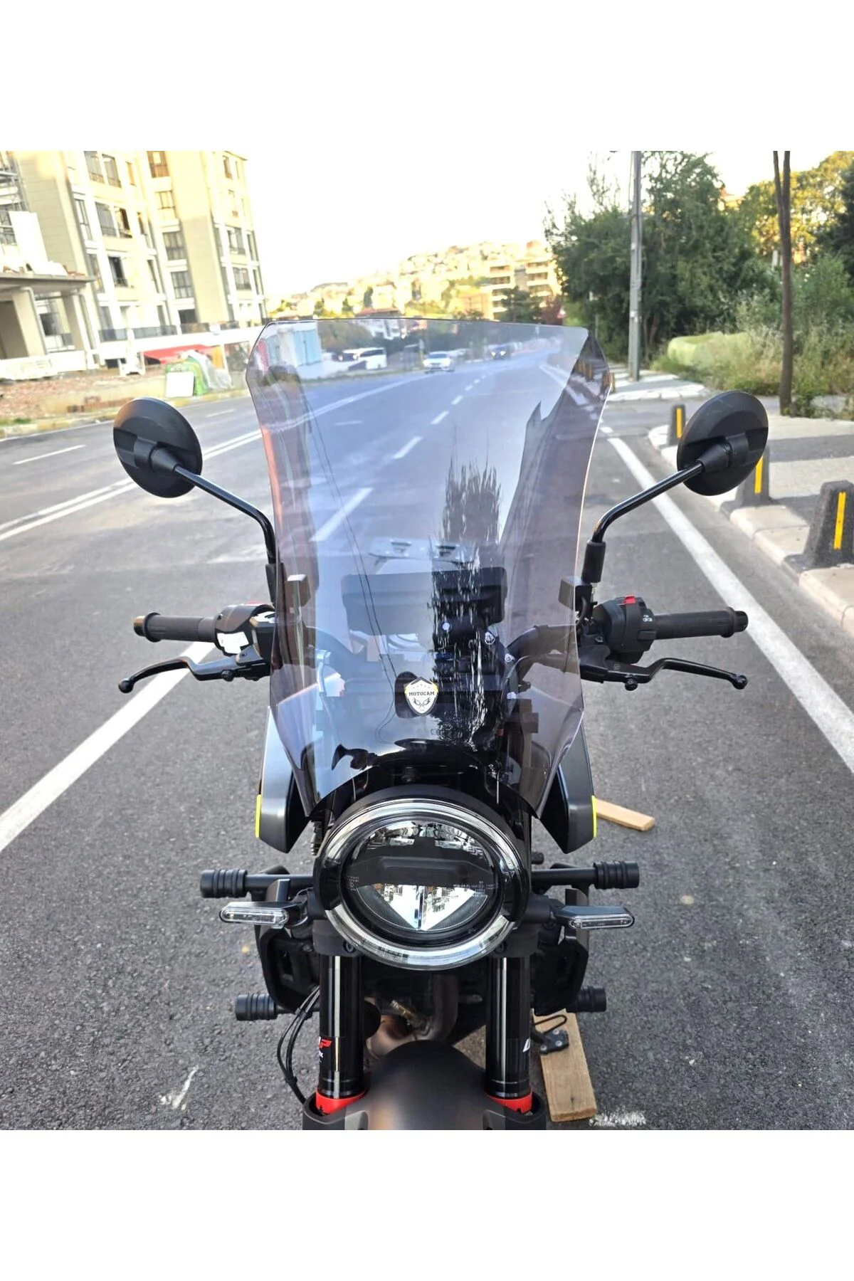 Husqvarna Svartpilen 250 Ön Cam 2024-2026 Model 47cm Füme Renkli 