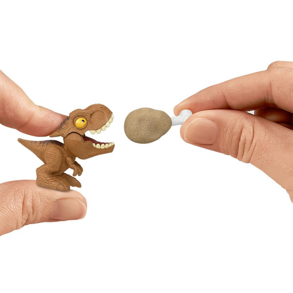 HVB29 Jurassic World Crushivores Serisi - Sürpriz Aksesuarlı Figü