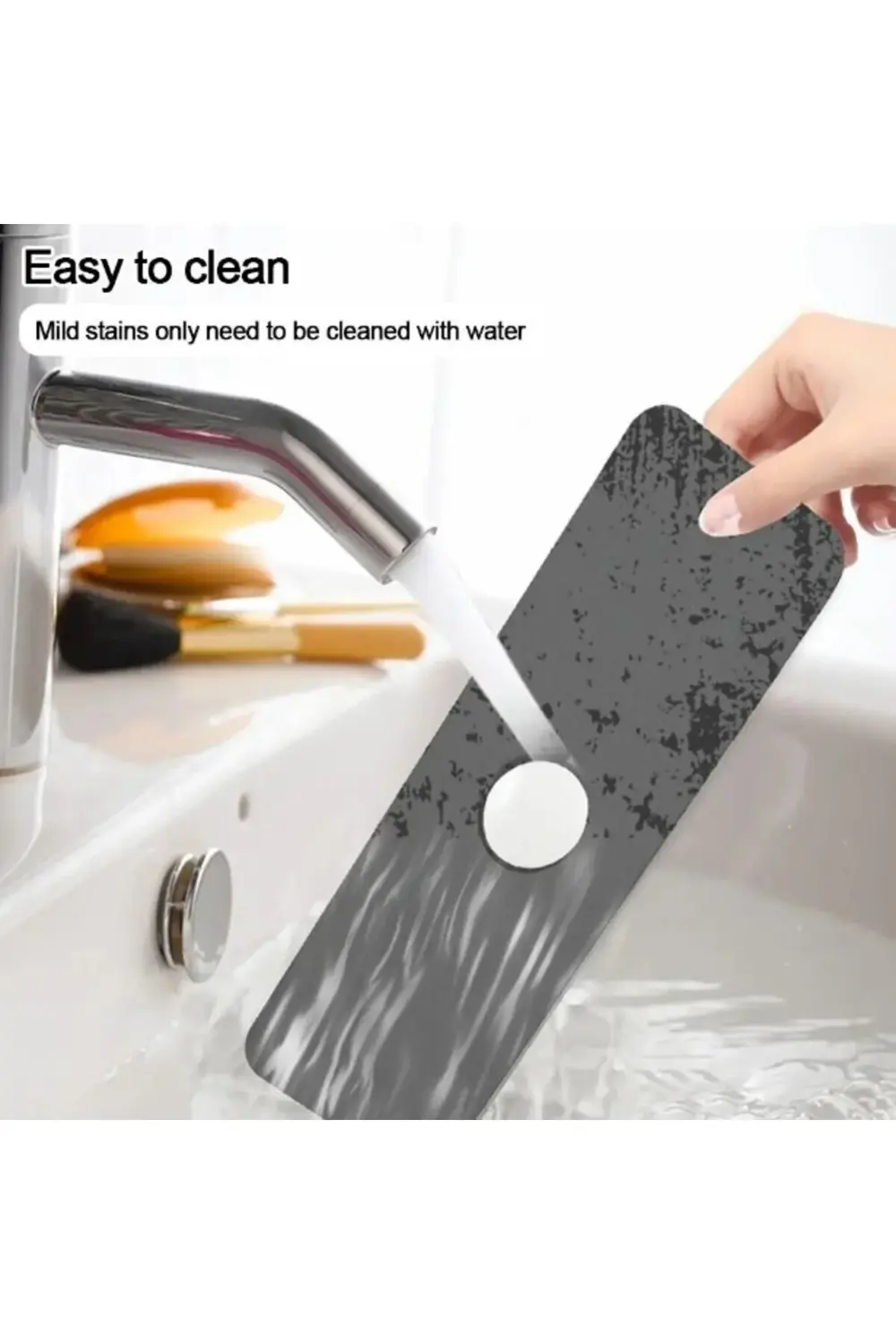 HVT Su Emici Sihirli Lavabo Kenar Matı 38x13cm MC-605 HVT Su Emici Sihirli Lavabo Kenar Matı 38x13cm MC-605