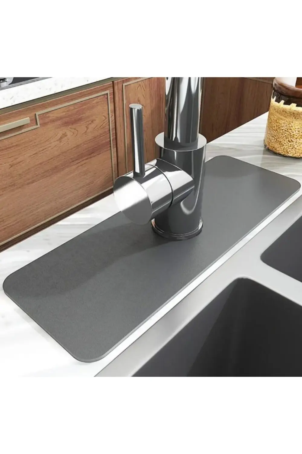 HVT Su Emici Sihirli Lavabo Kenar Matı 38x13cm MC-605 HVT Su Emici Sihirli Lavabo Kenar Matı 38x13cm MC-605