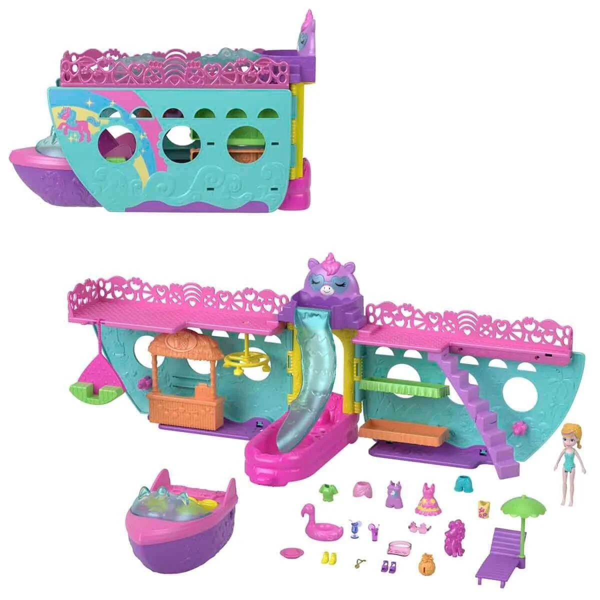 HWP26 Polly Pket Unicorn Bot Oyun Seti Fiyatı, Yorumları ve Özellikleri