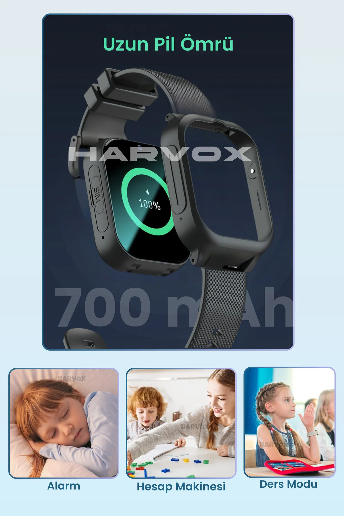 HX Kids 4G Max Akıllı Çocuk Saati – GPS Takip & Konum İzleme