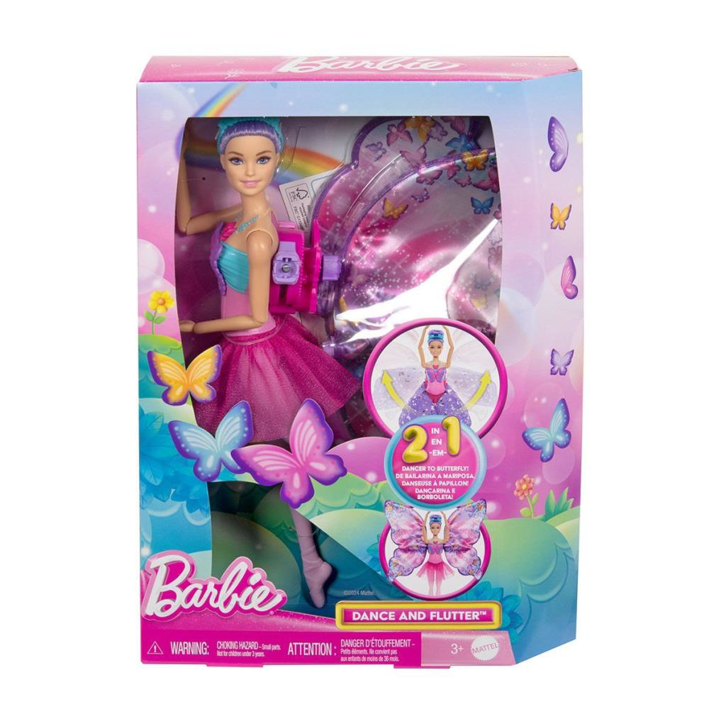 HXJ10 Barbie Kelebek Dansçı Bebek