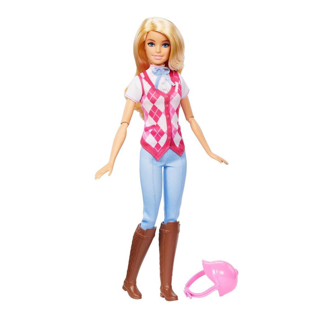 HXJ38 Barbie Binici Bebek - Malibu -Barbie Mysteries: The Great H