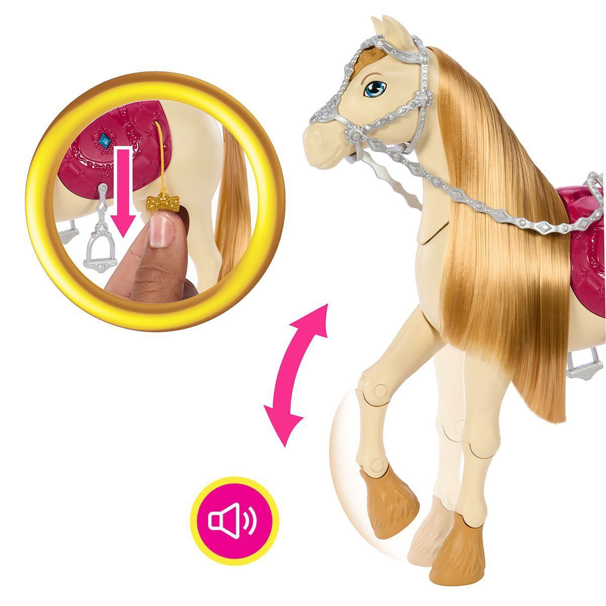 HXJ42 Barbie ve Dansçı Atı - Barbie Mysteries: The Great Horse Ch