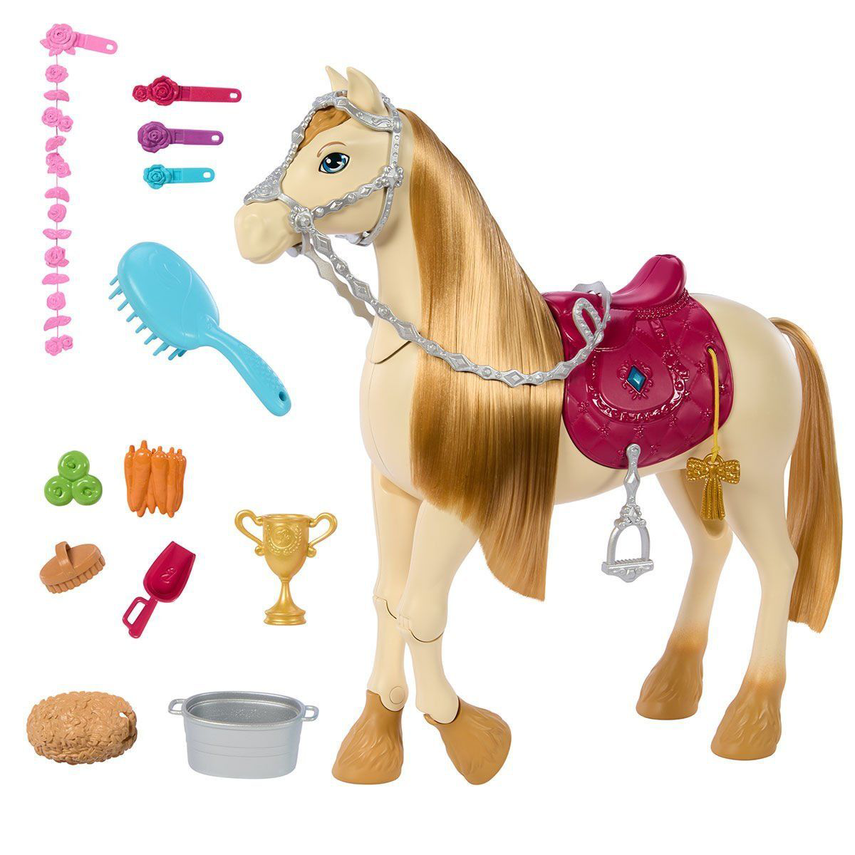 HXJ42 Barbie ve Dansçı Atı - Barbie Mysteries: The Great Horse Ch