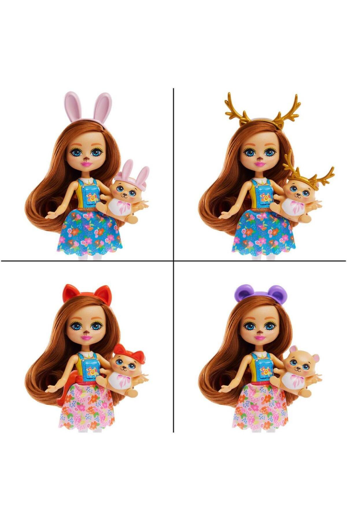 Nessiworld Hxl53 Enchantimals Ana Karakter Bebekler Evi