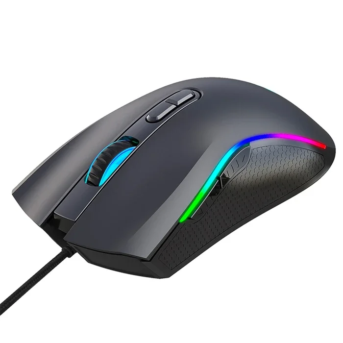 HXSJ A869 7200DPI Ayarlanabilir RGB Işık Gaming Oyuncu Mouse-1852