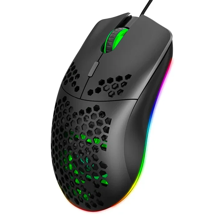 HXSJ J900 USB Kablolu RGB Dpi Oyuncu Mouse Gaming Mouse-1852