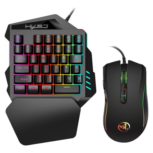 Hxsj V100+ A869 Gaming 7200 Dpı 7 Rgb Işıklı Oyuncu Klavye+Oyuncu Hxsj V100+ A869 Gaming 7200 Dpı 7 Rgb Işıklı Oyuncu Klavye+Oyuncu