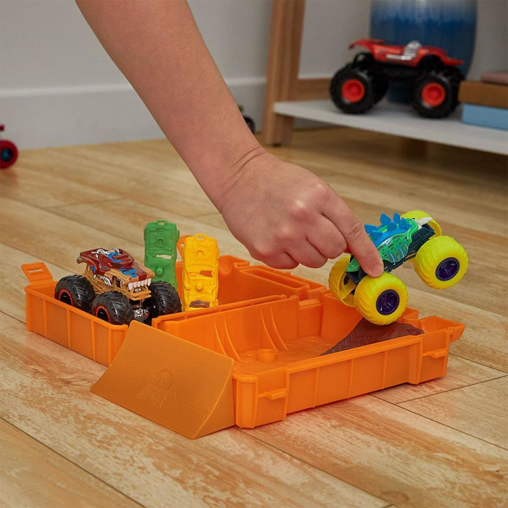 HXT04 Hot Wheels Monster TrucTaşınabilir Oyun Seti
