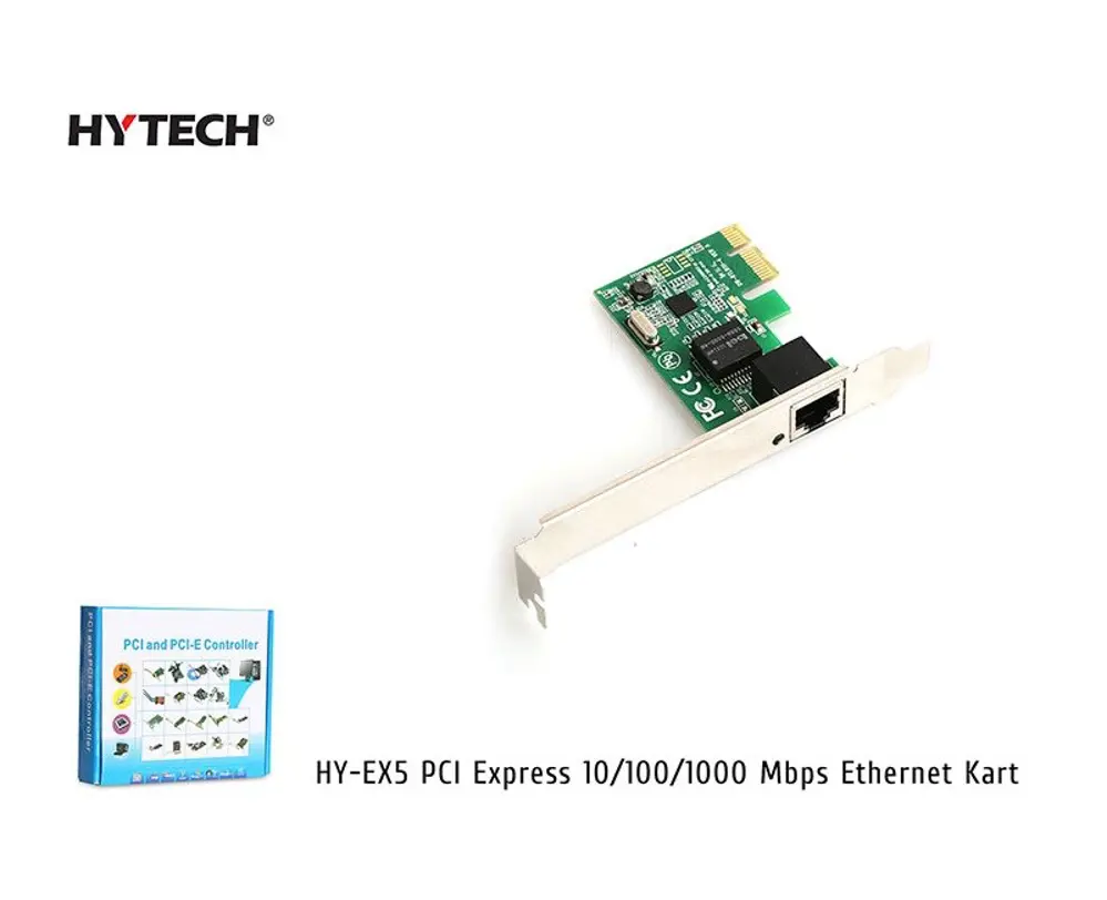 HY-EX5 PCI Express 10/100/1000 Mbps Etherne