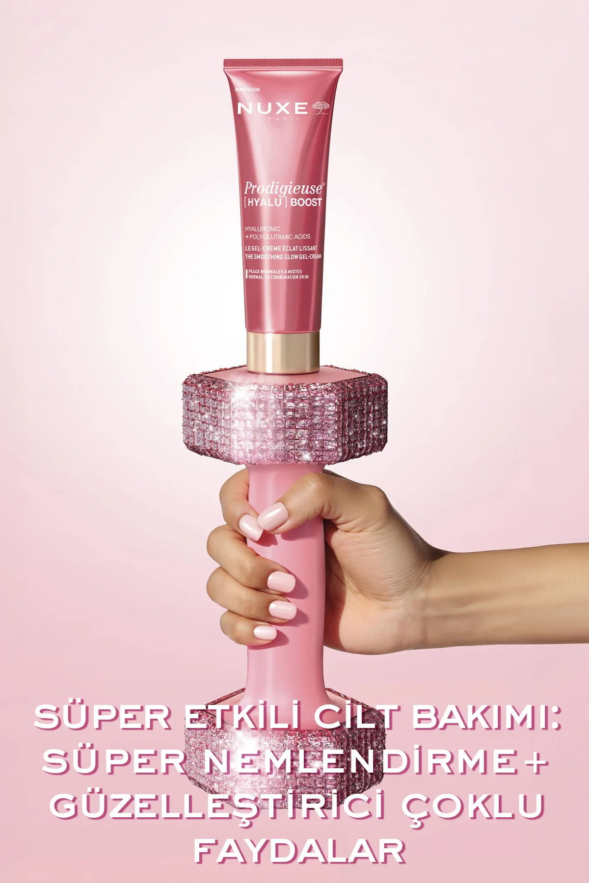 HYALU BOOST Pürüzsüzleştirici ve Aydınlatıcı Jel Krem 50 ML