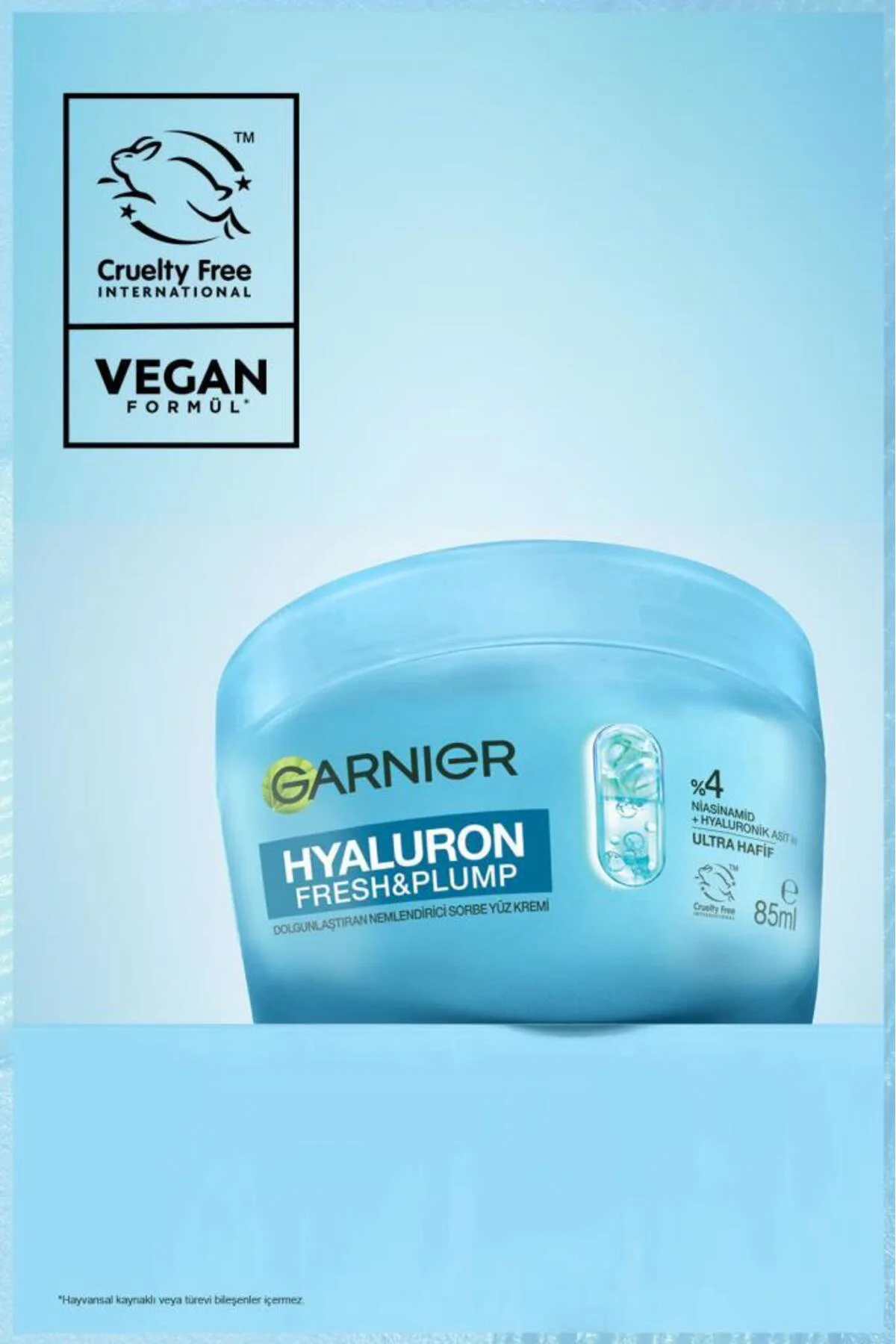 Hyaluron Fresh & Plump Dolgunlaştıran Nemlendirici Sorbe Yüz Kremi 85 ML, Vegan & Cruelty Free Hyaluron Fresh & Plump Dolgunlaştıran Nemlendirici Sorbe Yüz Kremi 85 ML, Vegan & Cruelty Free