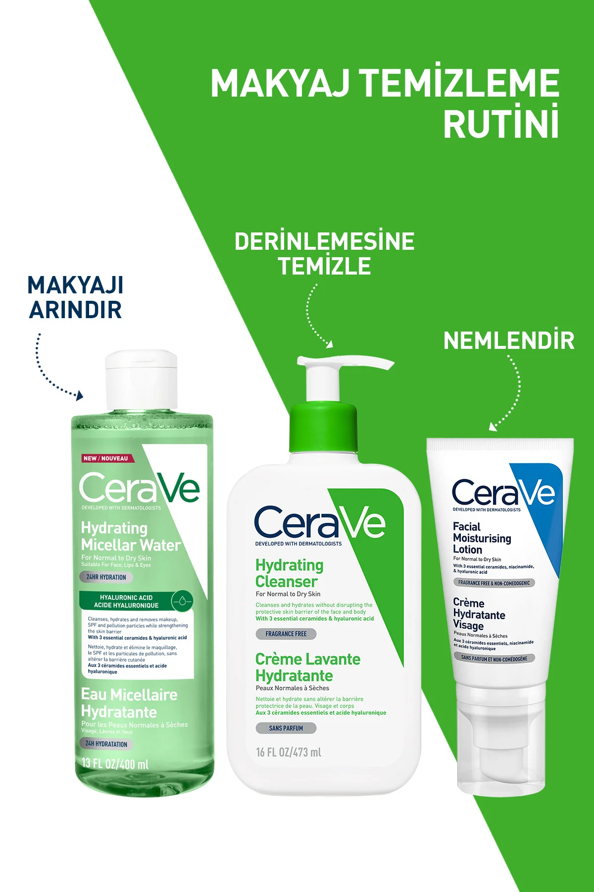 Hyalüronik Asit İçerikli Nemlendiren Micellar Makyaj Temizleme Suyu 400 ml Fiyatı, Yorumları ve Özellikleri