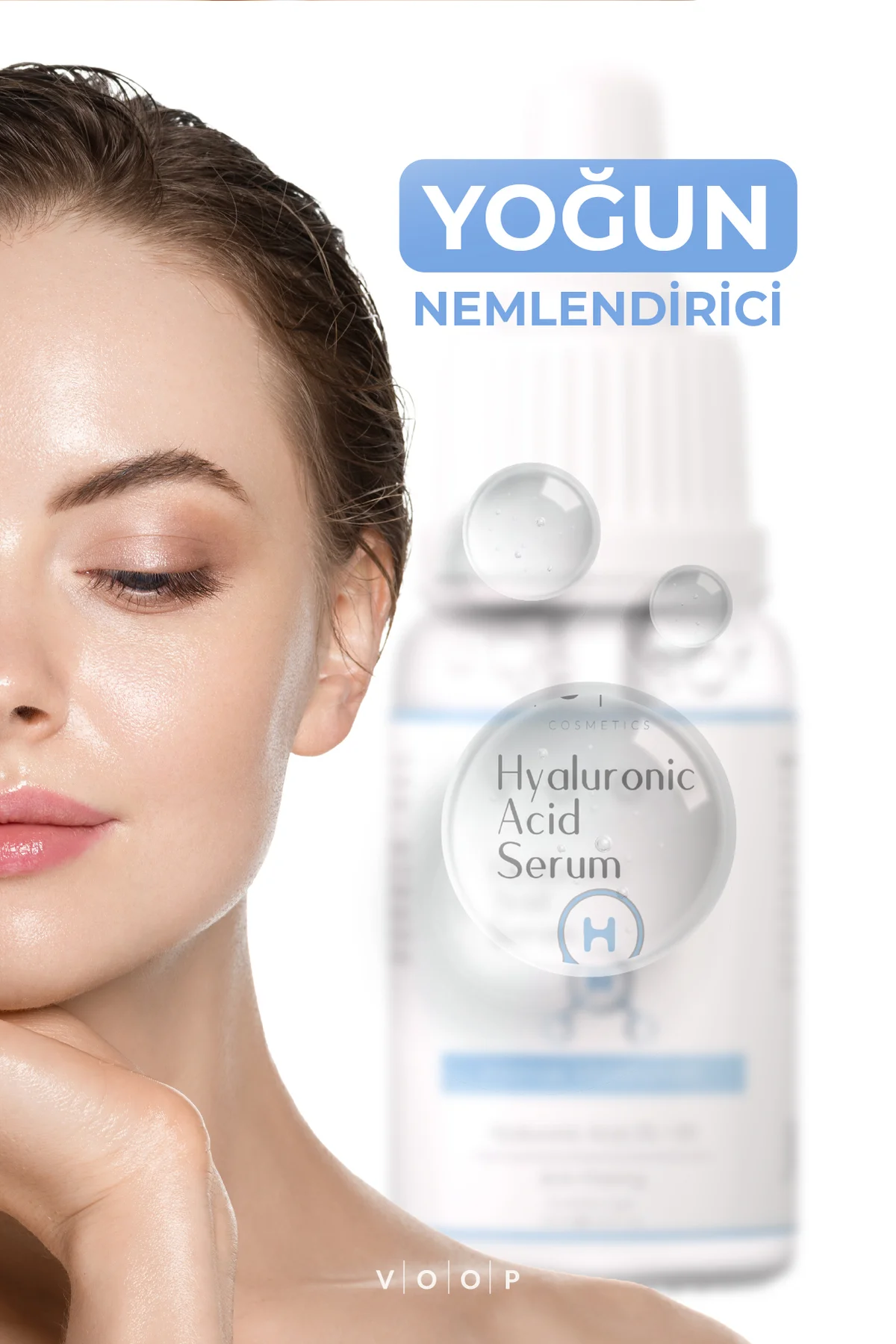 Hyaluronik Asit Mini Serum B5 10 ml | Yoğun Nemlendirici Cilt Bakım Serumu