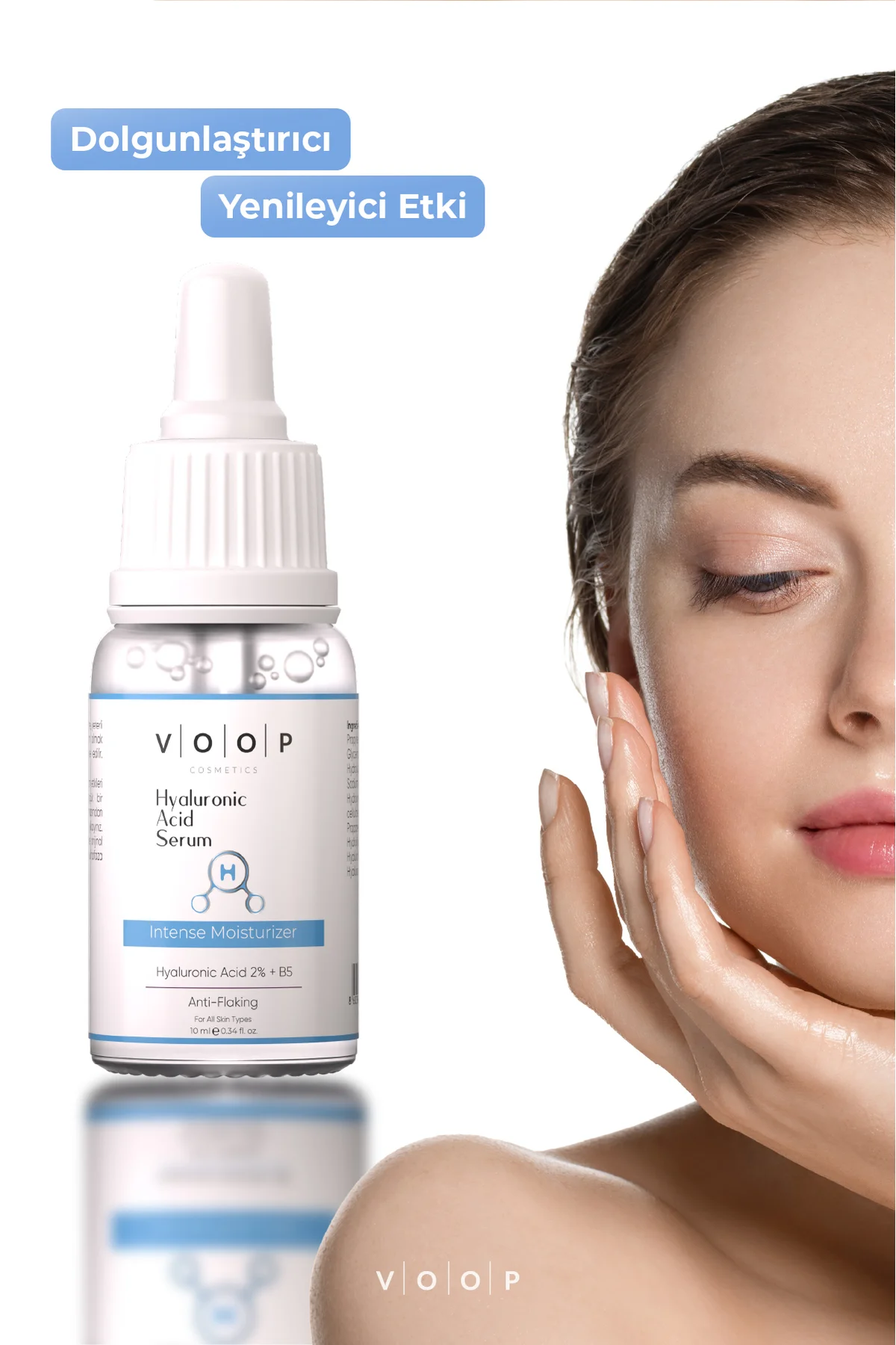 Hyaluronik Asit Mini Serum B5 10 ml | Yoğun Nemlendirici Cilt Bakım Serumu