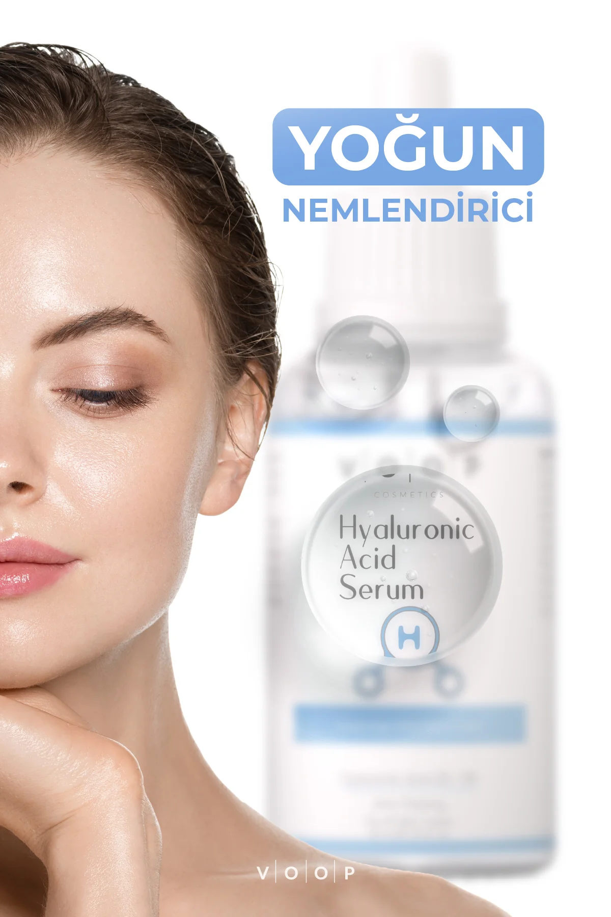 Hyaluronik Asit Serum B5 30 ml | Yoğun Nemlendirici Cilt Bakım Serumu