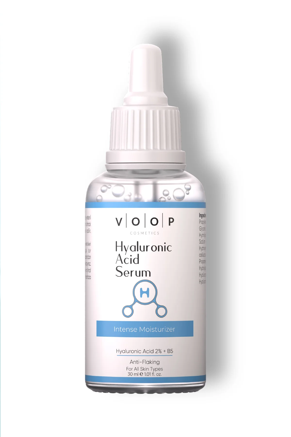 Hyaluronik Asit Serum B5 30 ml | Yoğun Nemlendirici Cilt Bakım Serumu