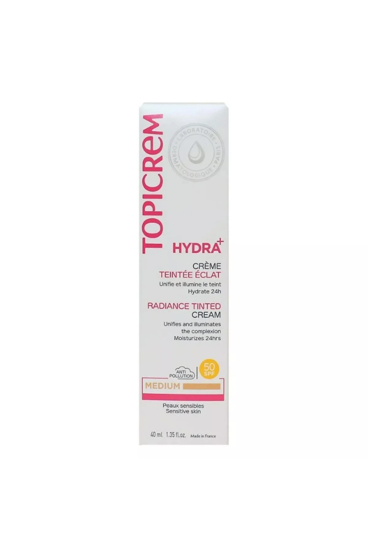 Hydra+ Creme Teintee eclat Medium 40 ml Hydra+ Creme Teintee eclat Medium 40 ml