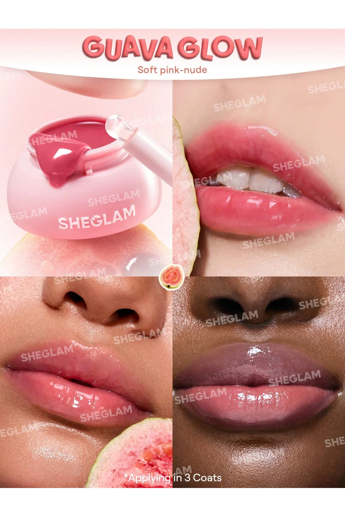 Hydra Jelly Pocket Lip Jam – Guava Glow