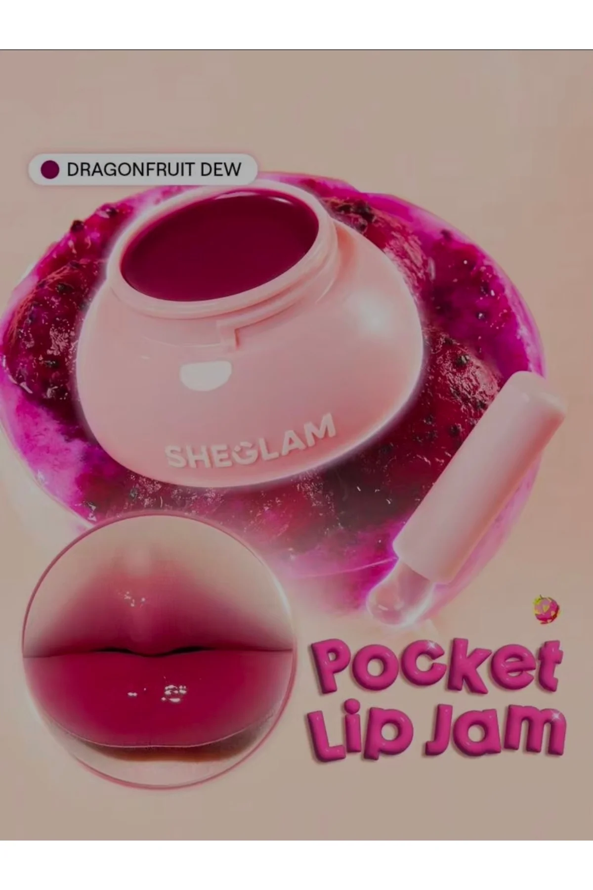 Hydra Jelly Pocket Lip Jam-Dragonfruit Dew Dudak Parlaticisi Ruj