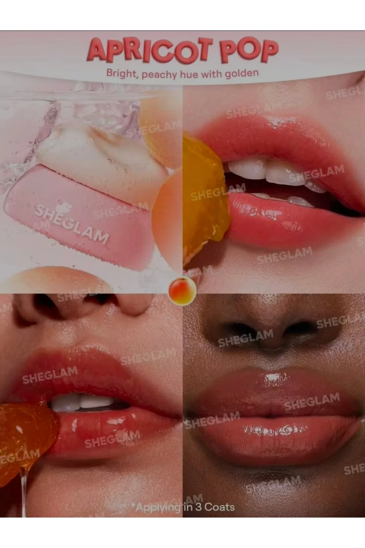Hydra Jelly Pocket Lip Jam-Apricot Pop Dudak Parlaticisi Ruj