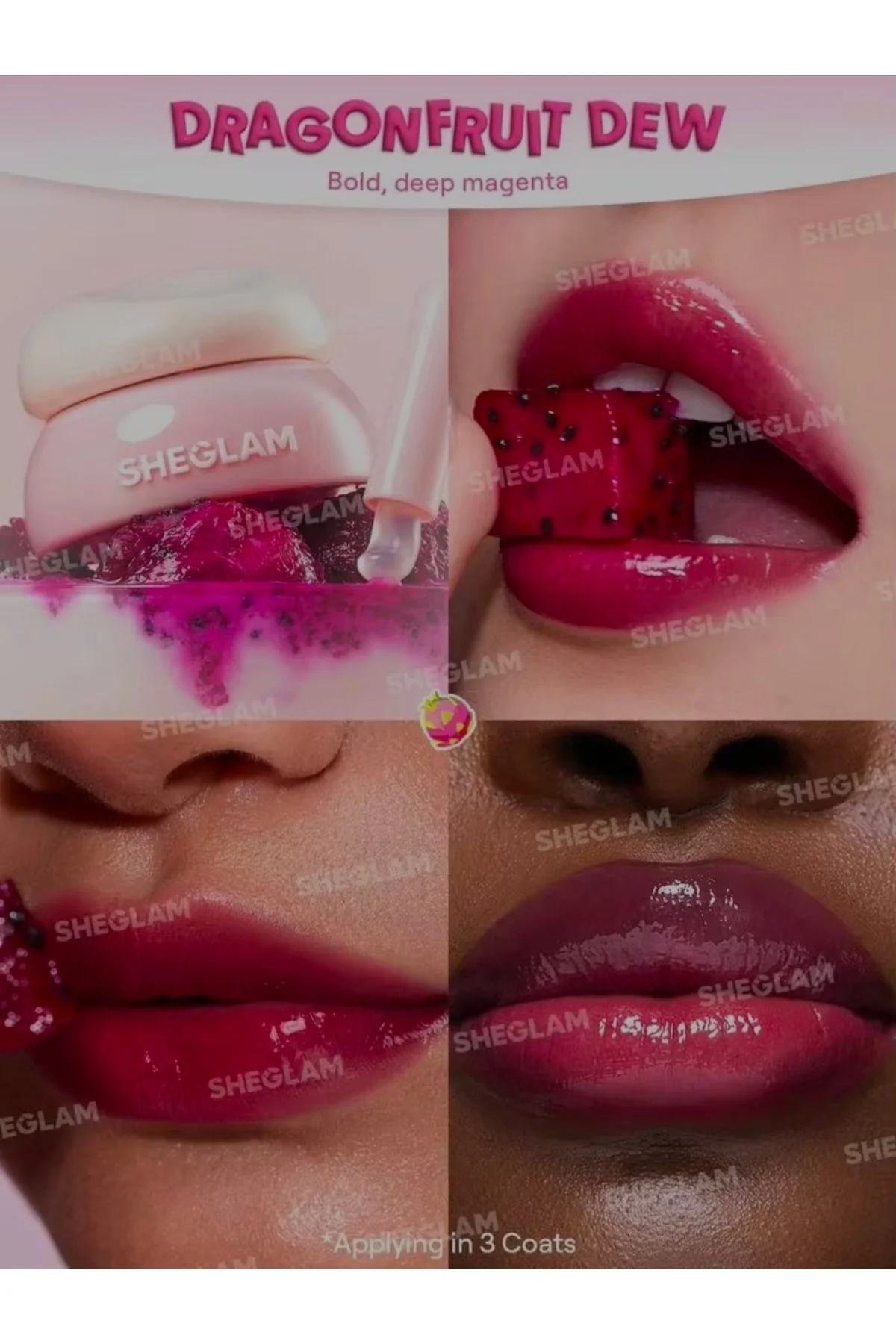 Hydra Jelly Pocket Lip Jam-Dragonfruit Dew Dudak Parlaticisi Ruj