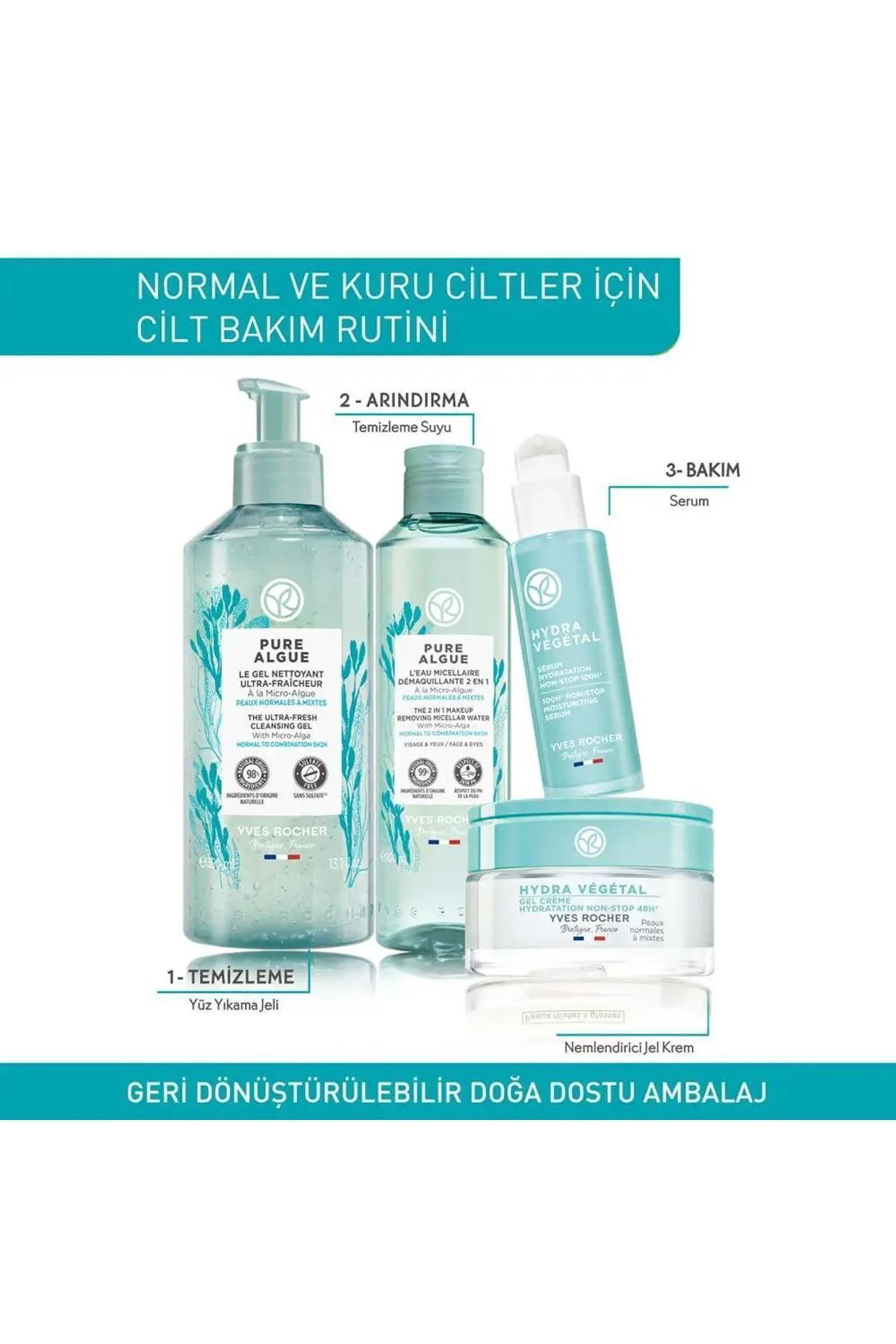 Hydra Vegetal Cilt Serumu Normal ve Kuru Cilt - Carest Cosmetic