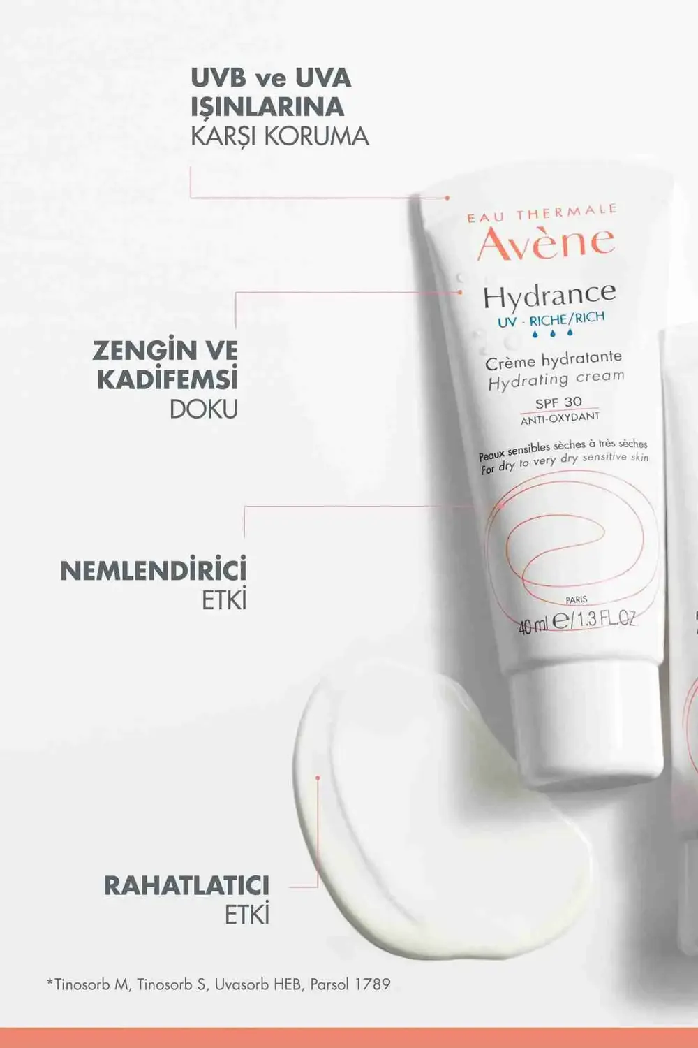 Hydrance Rich SPF30  Kuru ve Hassas Ciltler için Güneş Korumalı N