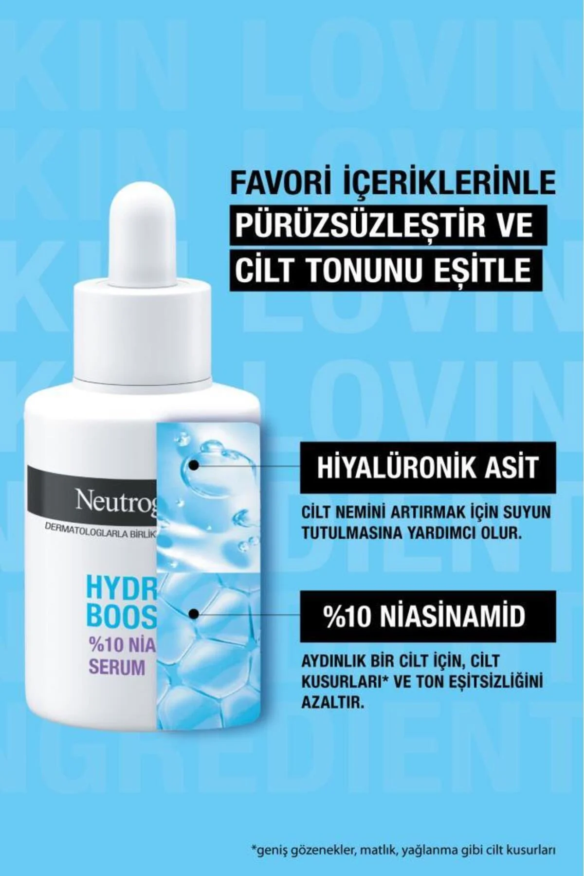 Hydro Boost %10 Niacinamid Serum 30 ml Hydro Boost %10 Niacinamid Serum 30 ml - Görsel 3