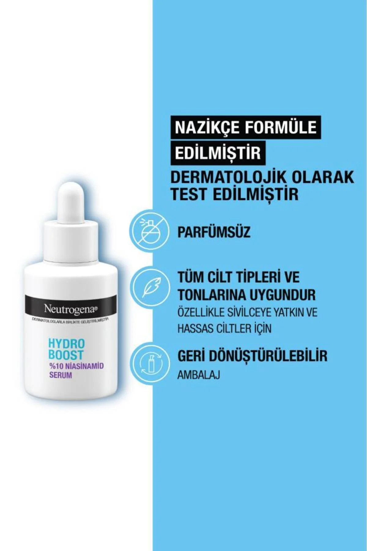 Hydro Boost %10 Niacinamid Serum 30 ml Hydro Boost %10 Niacinamid Serum 30 ml - Görsel 6