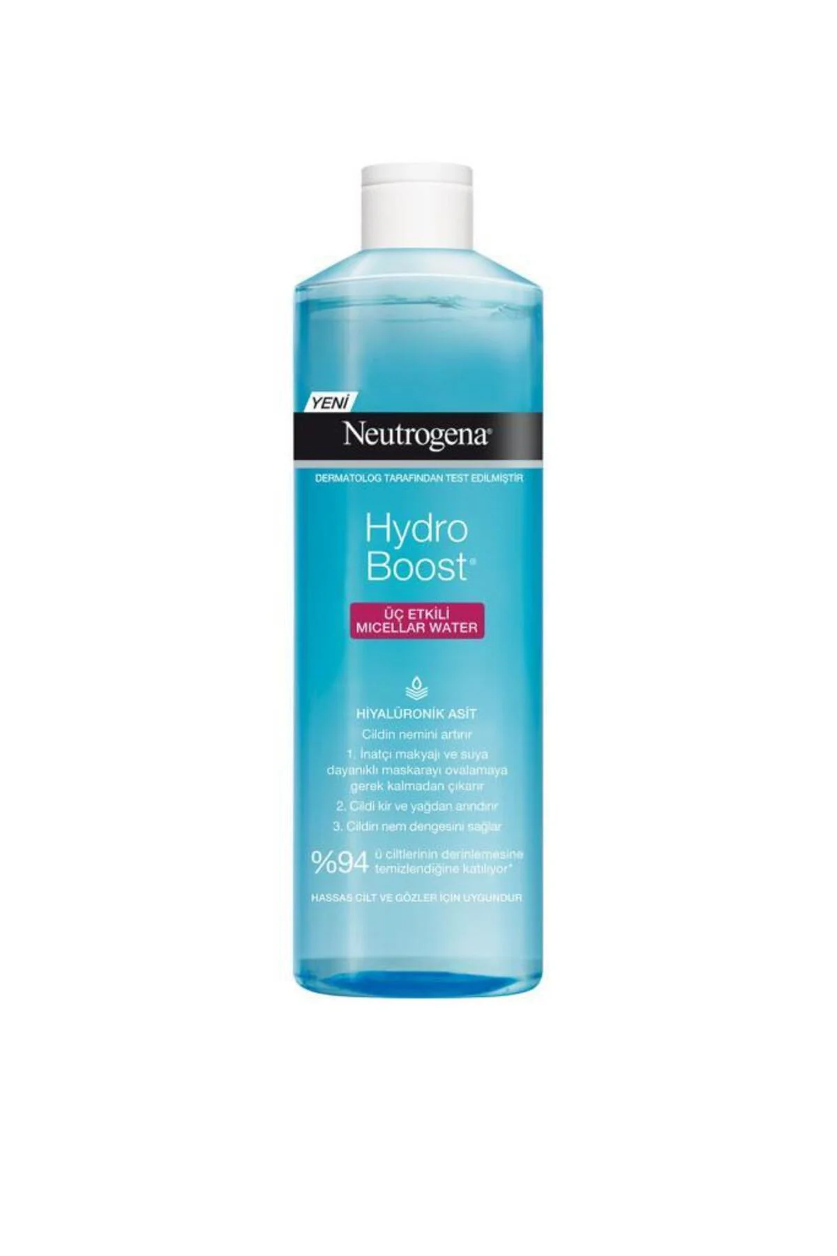 Hydro Boost Üç Etkili Micellar Makyaj Temizleme Suyu 400 ml Hydro Boost Üç Etkili Micellar Makyaj Temizleme Suyu 400 ml
