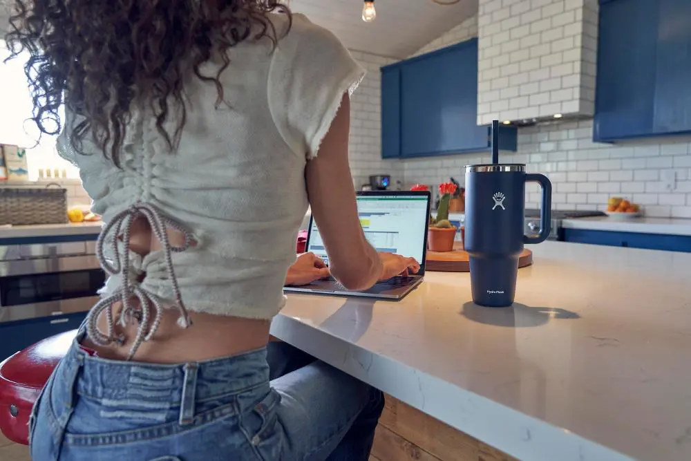 Hydro Flask Tt40ps464 1182ml 40 Oz Seyahat Termos Bardağı Indigo