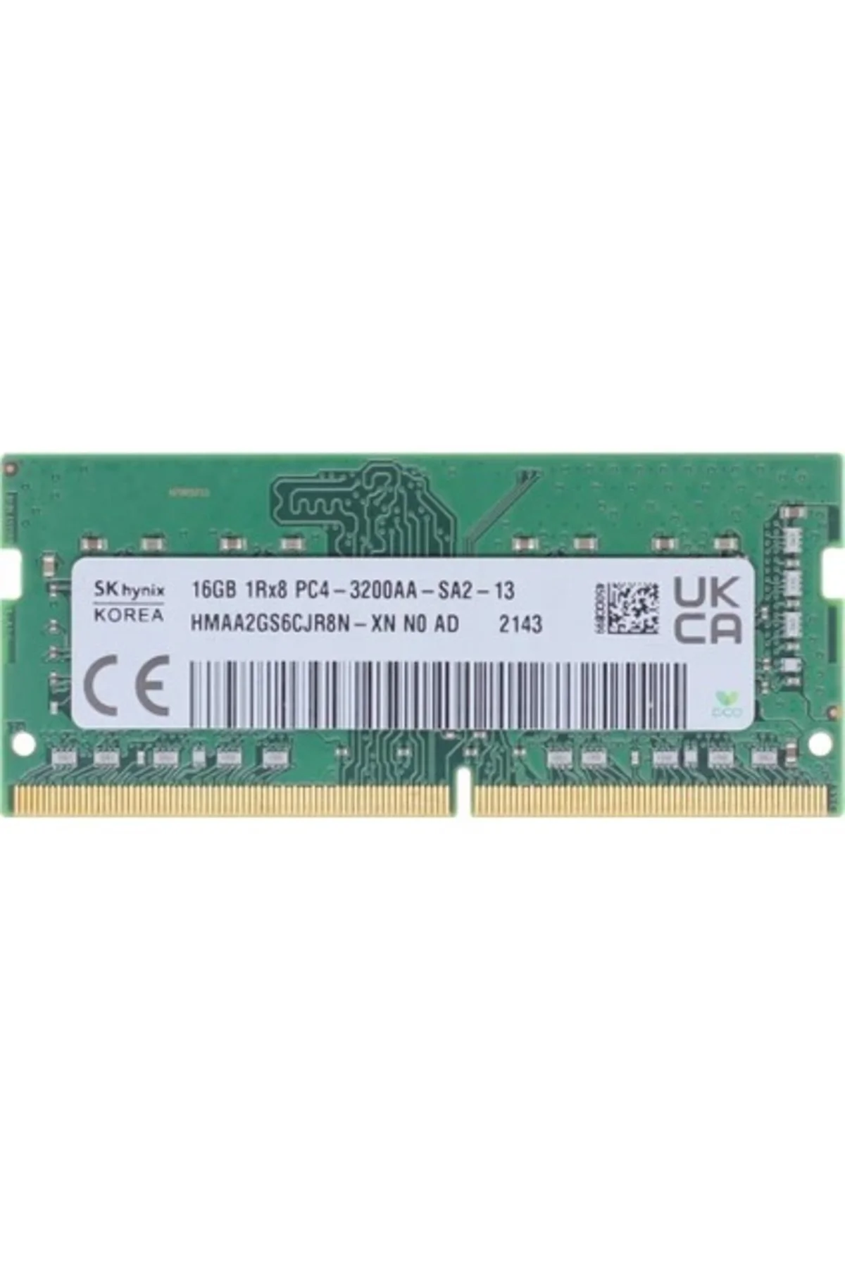 HYNIX 16GB DDR4 3200Mhz CL19 Notebook Ram HMAA2GS6CJR8N-XN (Kutusuz)