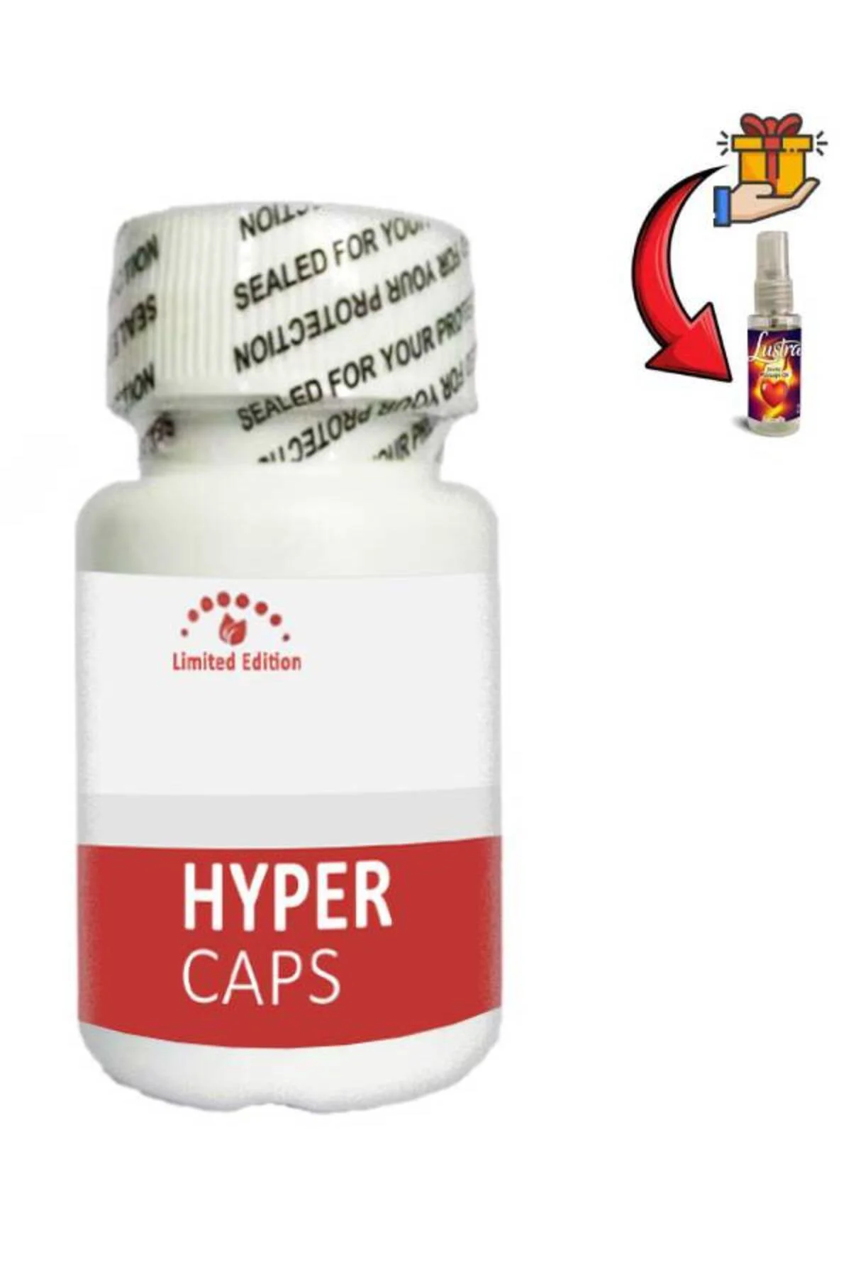Hyper Erkeklere Özel Bölge Destekleyici 15'li x 2 Ad + Lustra Masaj Yağı - Premium Bakım Seti Fiyatı, Yorumları ve Özellikleri