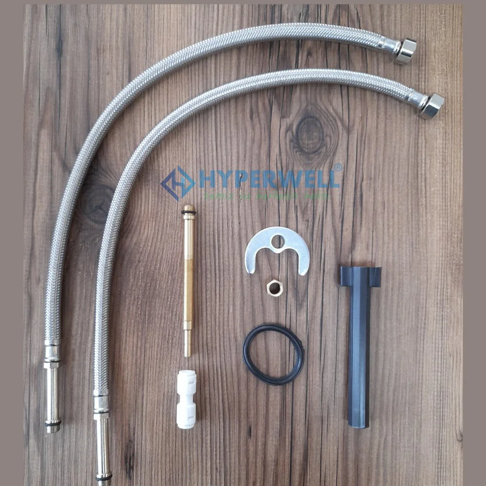 Hyperwell 3 Girişli Mutfak Bataryası - 3 Yollu Musluk 3 Fonksiyon Hyperwell 3 Girişli Mutfak Bataryası - 3 Yollu Musluk 3 Fonksiyon