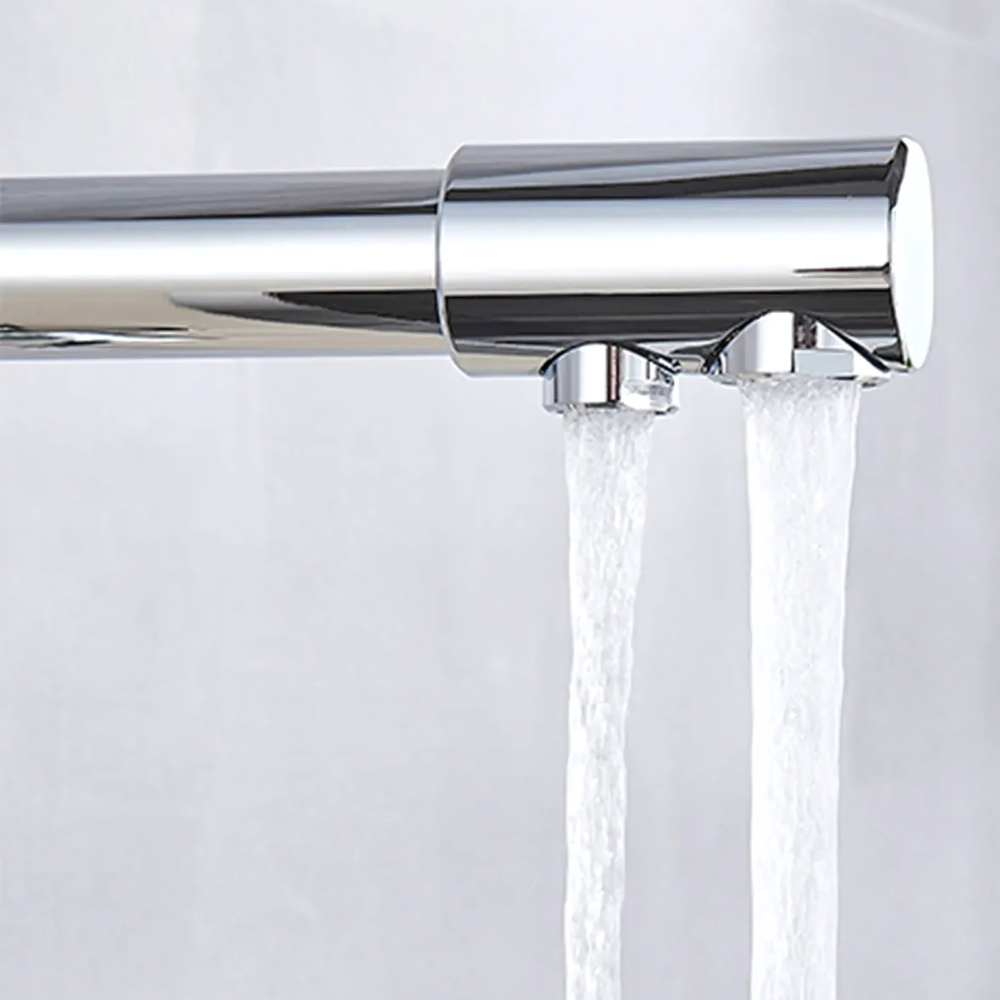 Hyperwell 3 Girişli Mutfak Bataryası - 3 Yollu Musluk 3 Fonksiyon