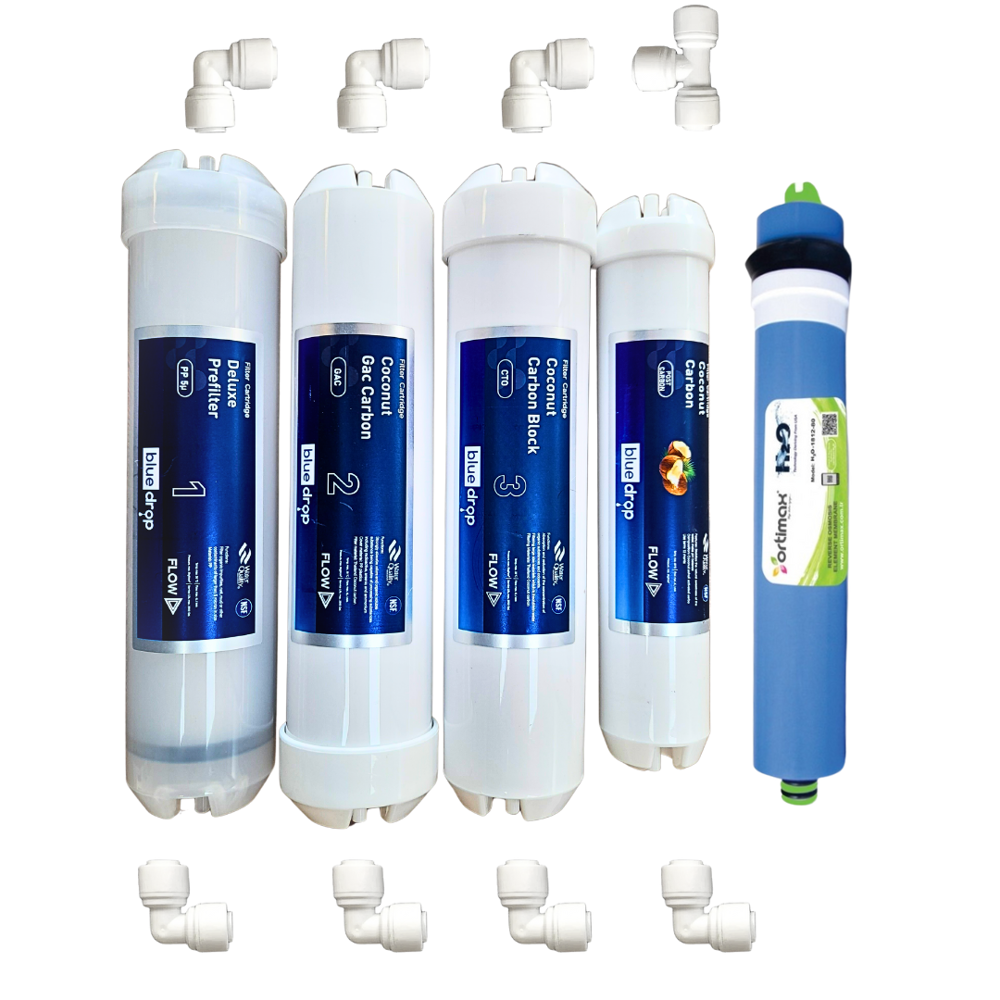 Hyperwell Bluedrop Genel Markalar İçin Premium 5'li İnline Filtre