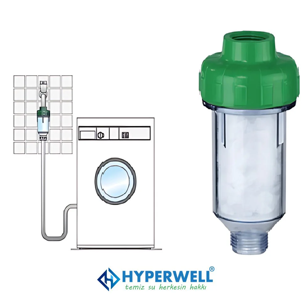 Hyperwell Çamaşır ve Bulaşık Makinesi İçin Kireç Önleyici Filtre Hyperwell Çamaşır ve Bulaşık Makinesi İçin Kireç Önleyici Filtre
