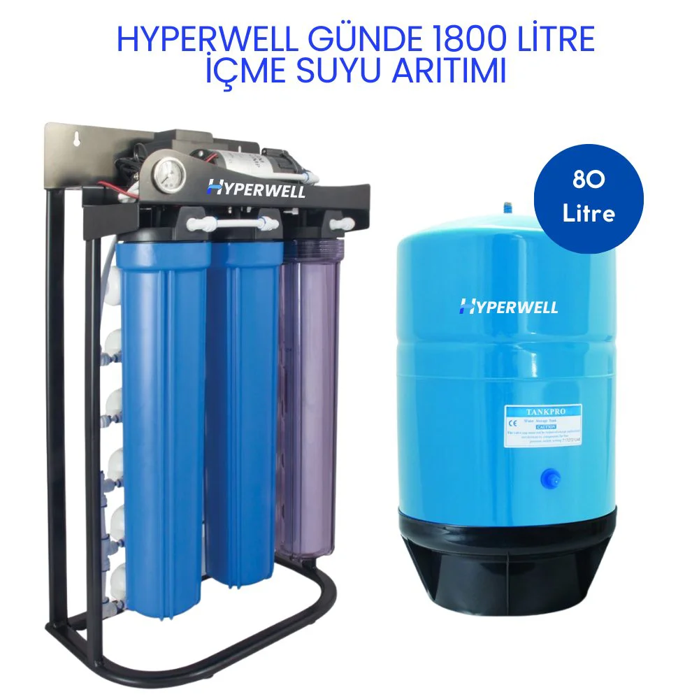 Hyperwell Günde 1,8 Ton Yüksek Kapasiteli Kafe Restoran Tip Su Ar Hyperwell Günde 1,8 Ton Yüksek Kapasiteli Kafe Restoran Tip Su Ar