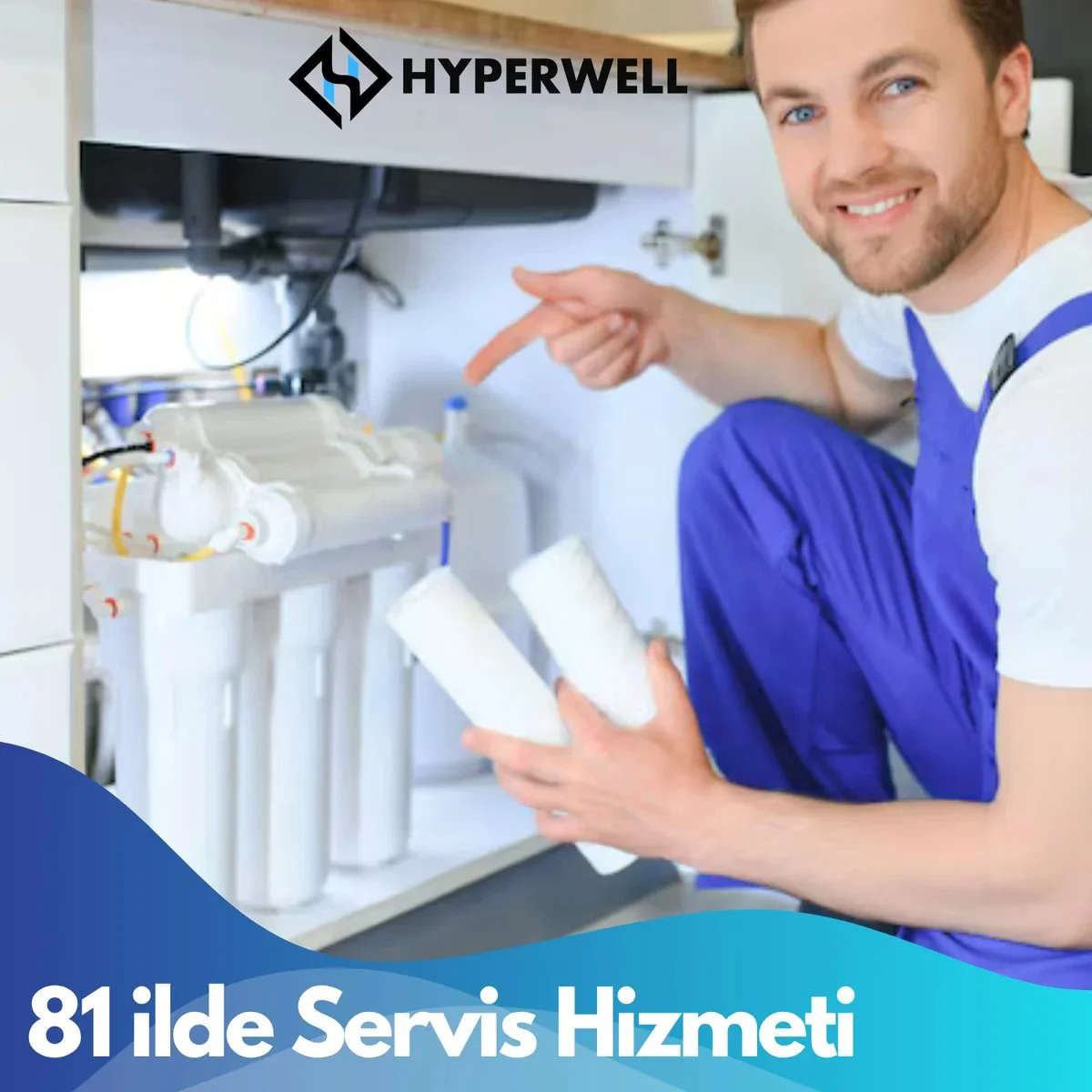 Hyperwell Premium Alkali ve Mineralli En iyi Su Arıtma Cihazı Hyperwell Premium Alkali ve Mineralli En iyi Su Arıtma Cihazı