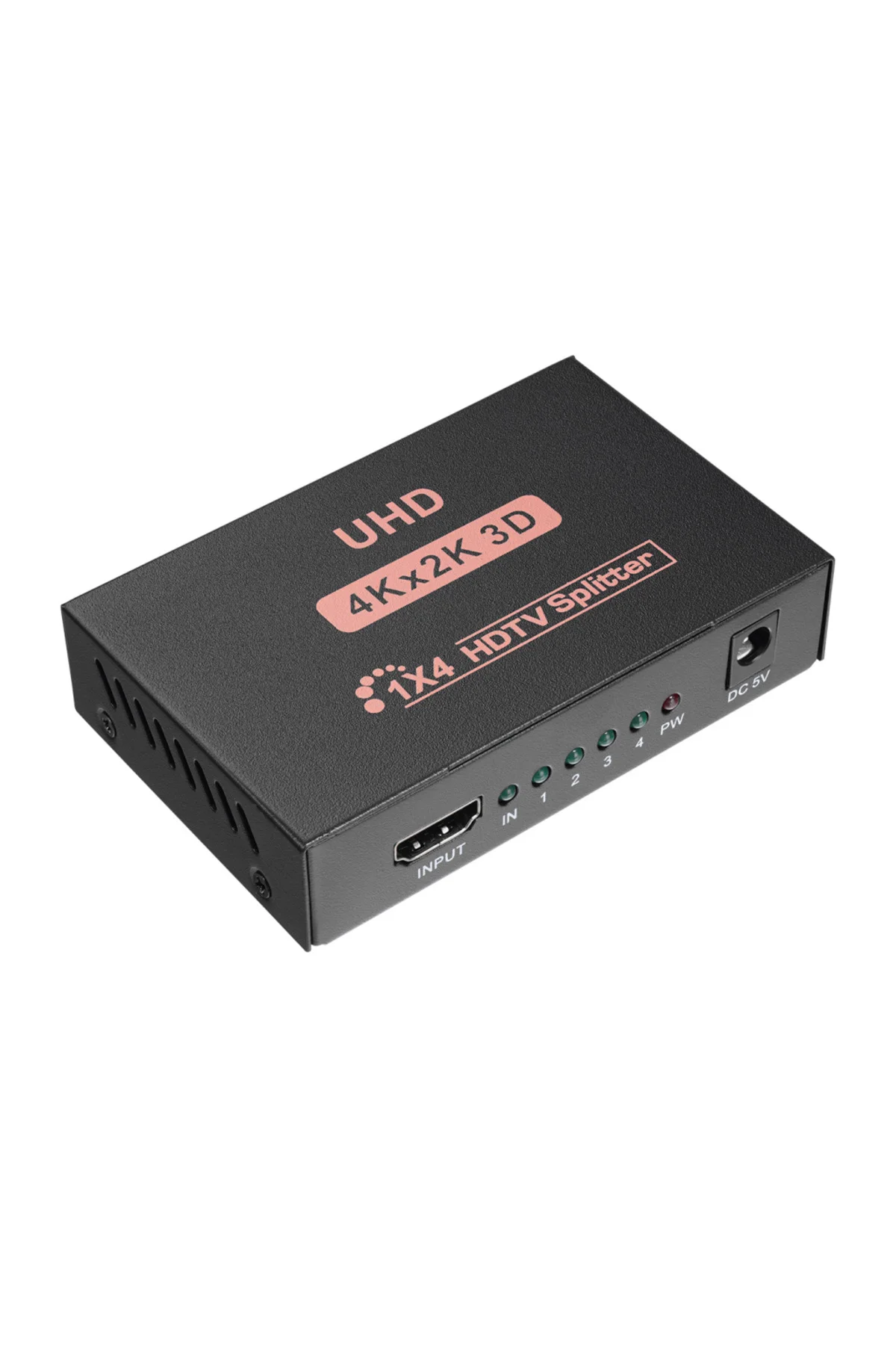 HYTECH HY-LU4, 4xHDMI, 2K-4K, Monitör Çoklayıcı, (1PC-4Monitör)