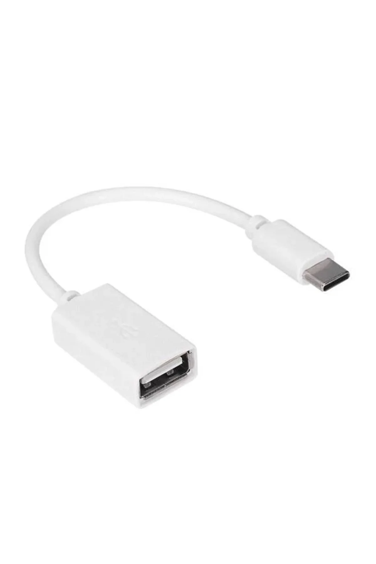 Hytech HY-X112 Beyaz Usb Dişi To Type-C Erkek Otg Çevirici