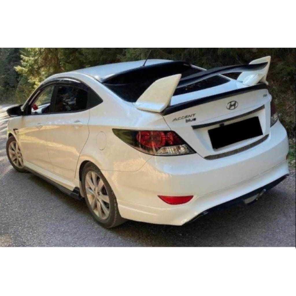 Hyundai Accent Uyumlu Blue Arka Ek (Plastik)