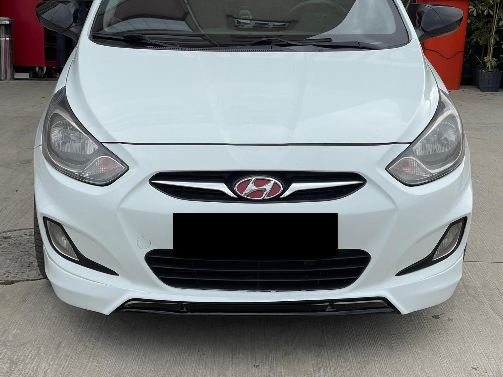 Hyundai Accent Uyumlu Blue Ön Tampon Eki (Çift Renk Fiyattır)