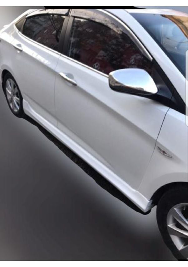 Hyundai Accent Uyumlu Blue Yan Marşpiyel Boyalı